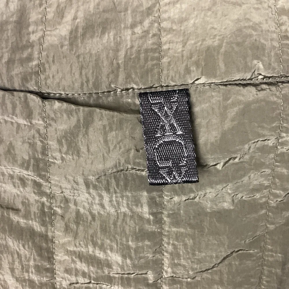 YAGYA Women's Olive Green Quilted Riding Vest Primaloft Silver Size L | Europe